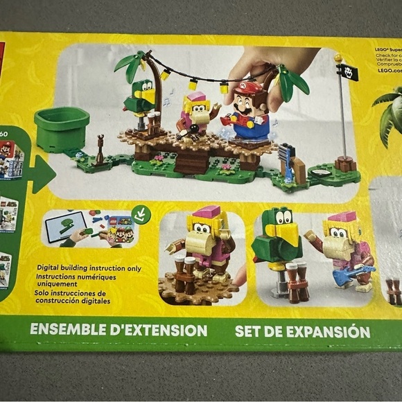 LEGO Super Mario 71421 – Donkey Kong Dixie Kong’s Jungle Jam Expansion Set – New - Picture 6 of 7